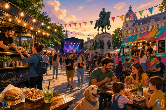 Craiova devine capitala street food-ului în weekend