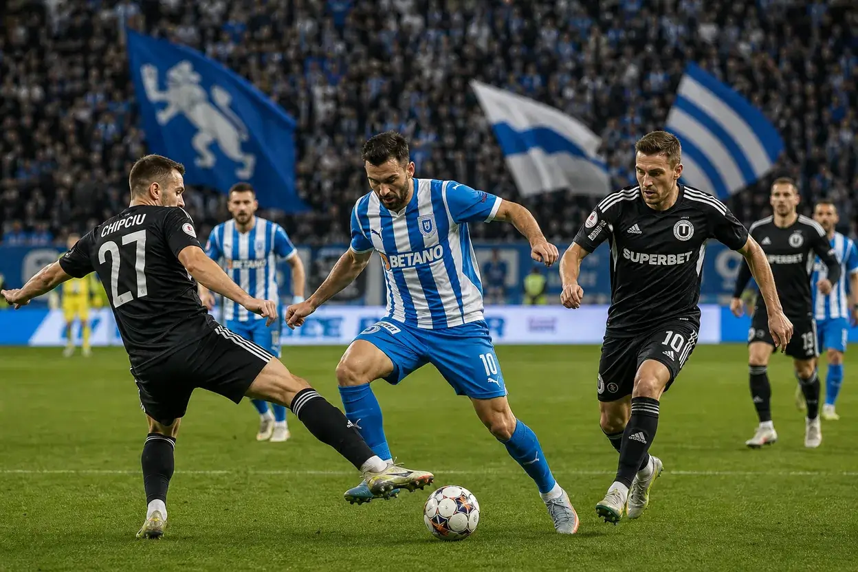 Analiză tactică: Universitatea Craiova – U Cluj, duelul care poate decide titlul