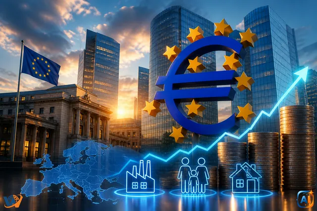 Banii circulă din nou: creditarea accelerează în zona euro