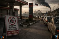 Crimeea intră în criză totală de combustibil