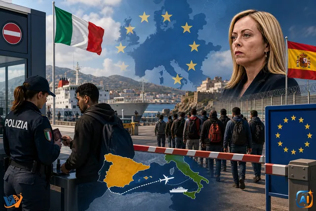 Criza din Ceuta fracturează Schengen. Italia sancționează Spania