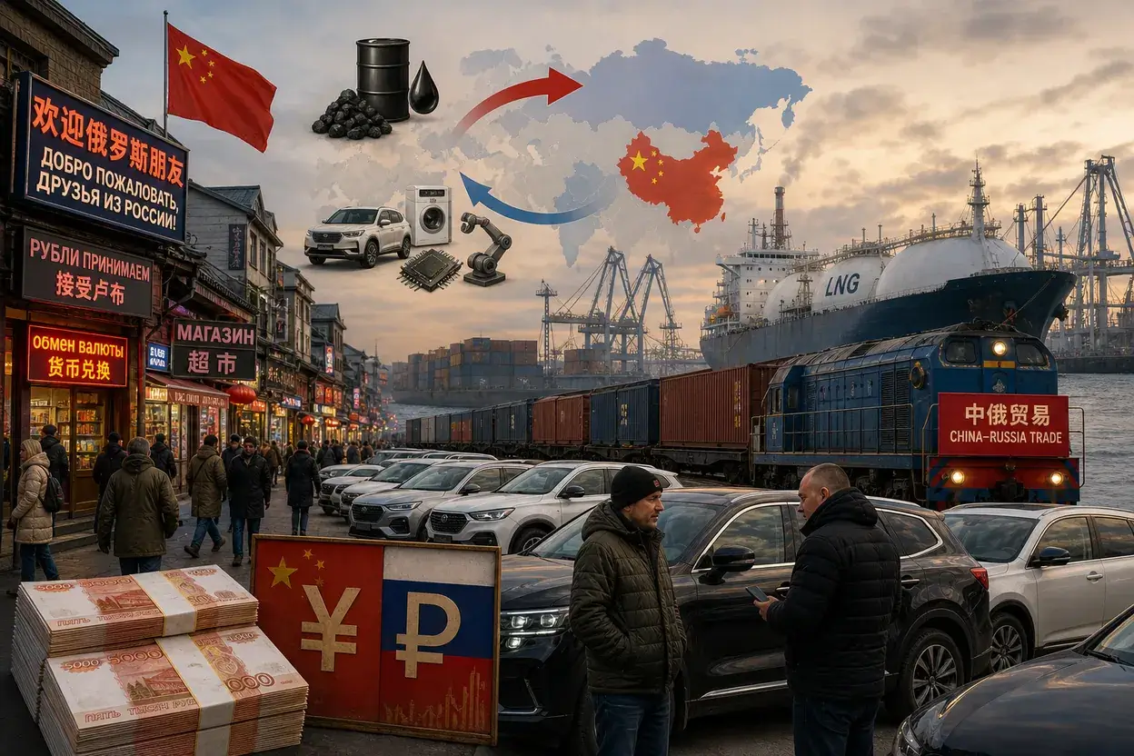 China câștigă din războiul Rusiei