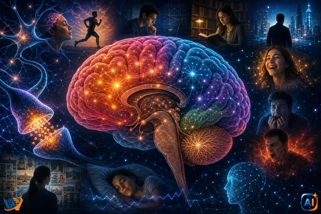 AI Pulse Curiozități: Cum funcționează creierul uman