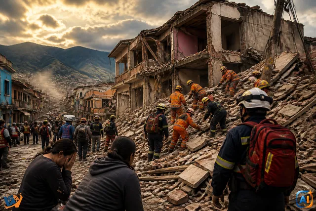 Cutremur devastator în Columbia: peste 100 de morți