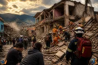 Cutremur devastator în Columbia: peste 100 de morți