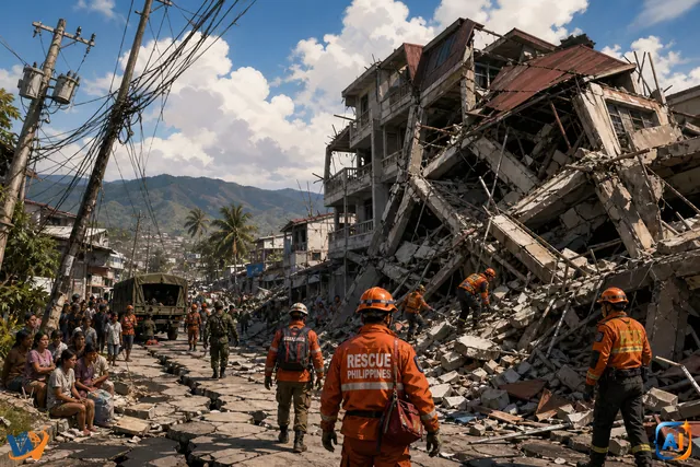 Cutremur devastator în Filipine: zeci de morți și sute de răniți