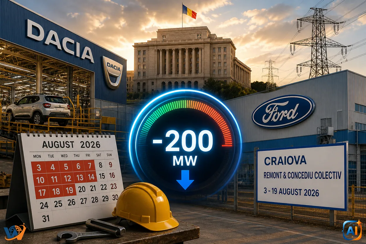 Controversă Dacia–Ford: economie reală, opriri planificate dinainte