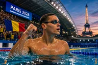 David Popovici intră în lupta pentru aur la Paris