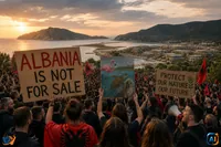 Albanezii continuǎ protestele împotriva proiectului lui Jared Kushner și Ivanka Trump