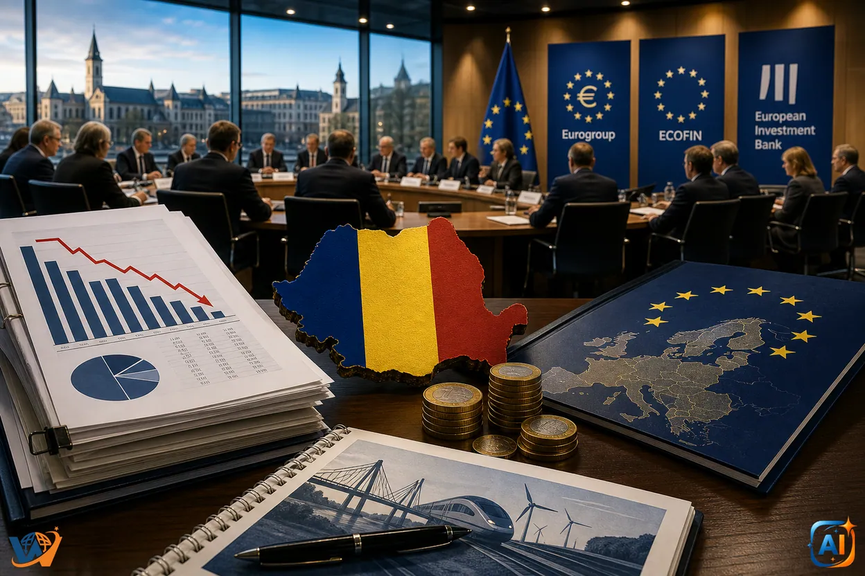 Deficitul României ajunge pe masa Europei