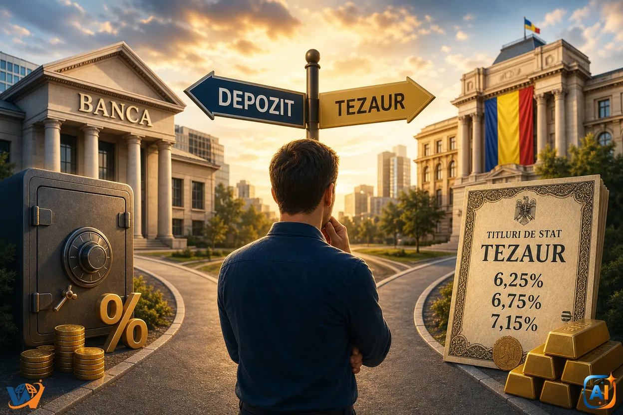 Depozit sau TEZAUR? Dilema banilor românilor