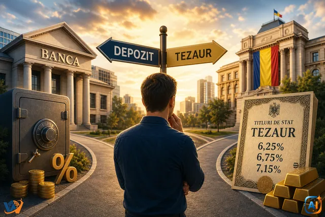 Depozit sau TEZAUR? Dilema banilor românilor
