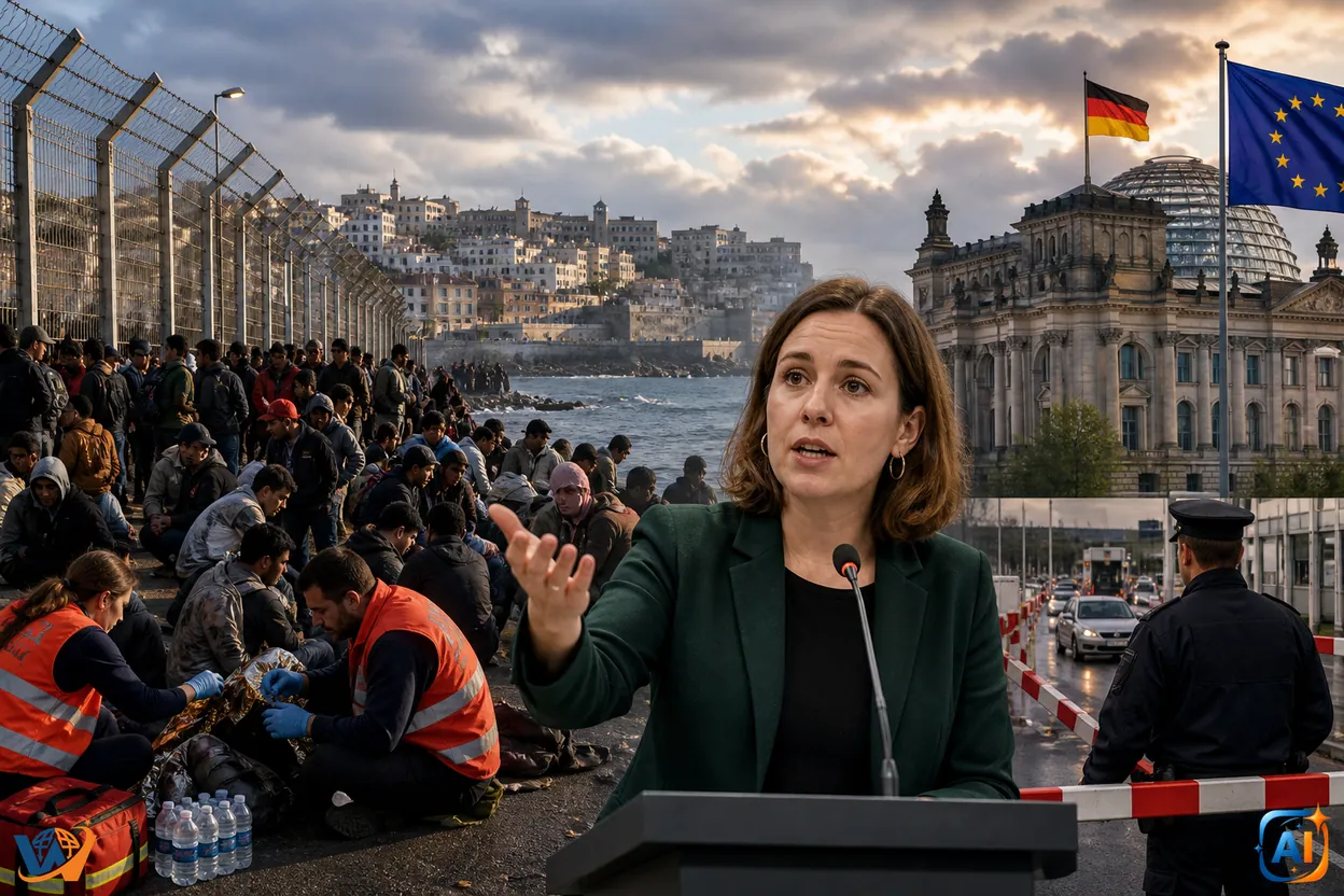 Die Linke cere Germaniei să preia migranți din Ceuta