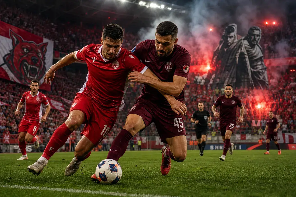 Dinamo – CFR Cluj, duel direct pentru Europa