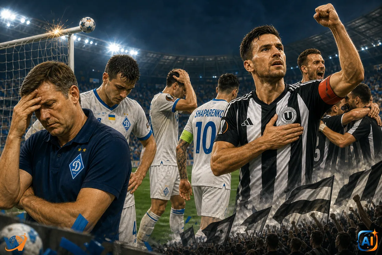 Dinamo Kiev fierbe după remiza cu „U” Cluj