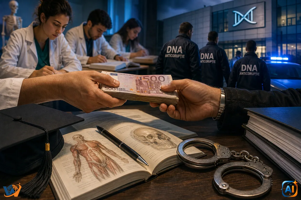 Scandal la Medicină: DNA investighează „examene cumpărate” la Ovidius