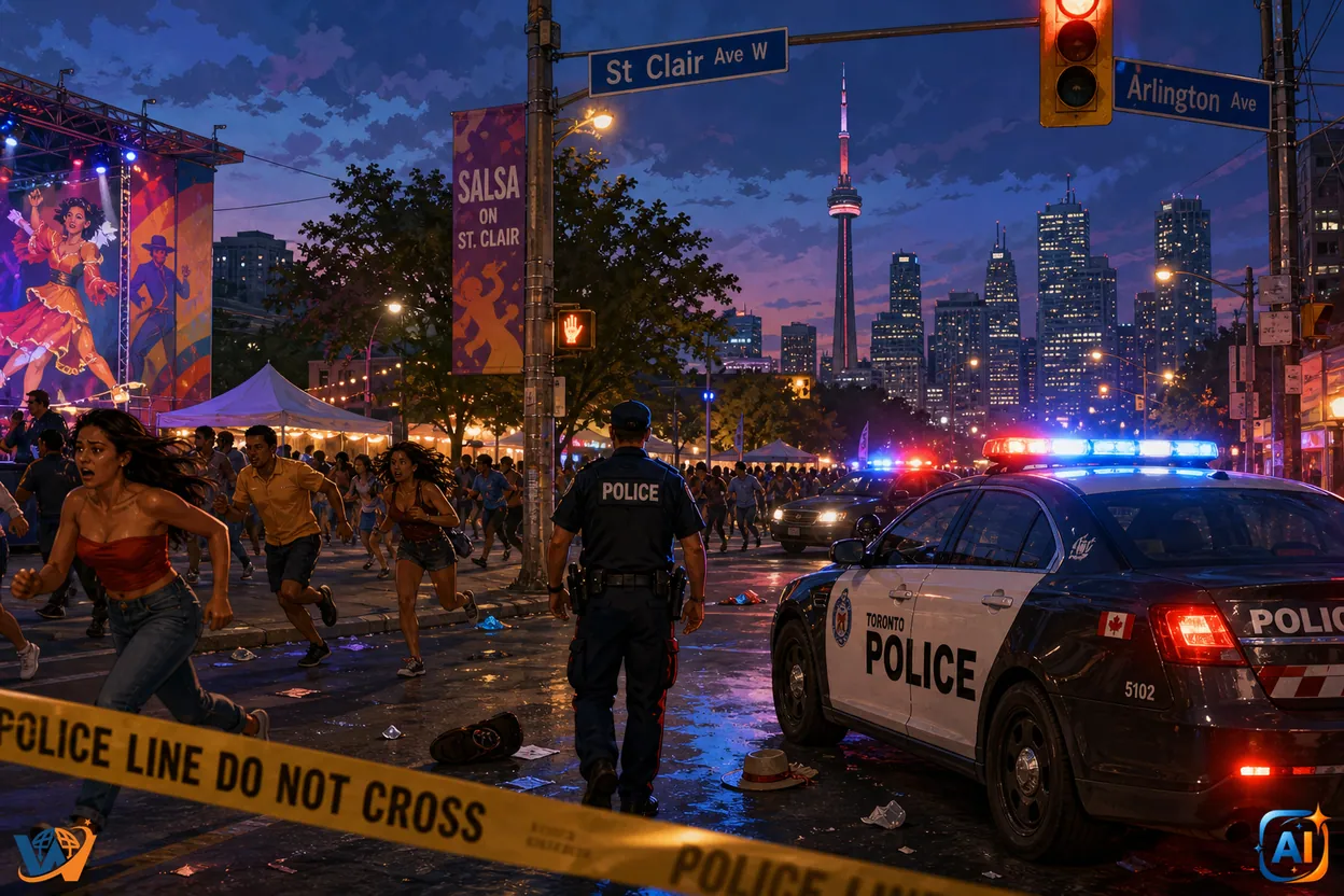 Teroare la festivalul latino din Toronto: doi morți