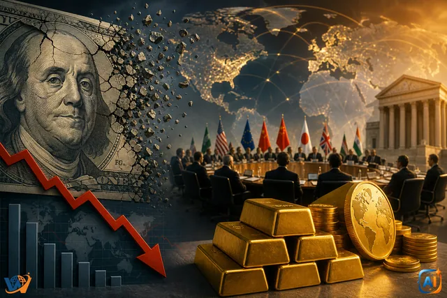Dolarul pierde teren în rezervele lumii