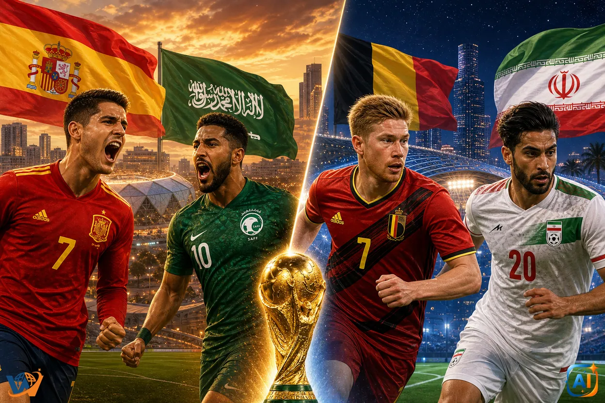 Două meciuri uriașe azi la Mondial