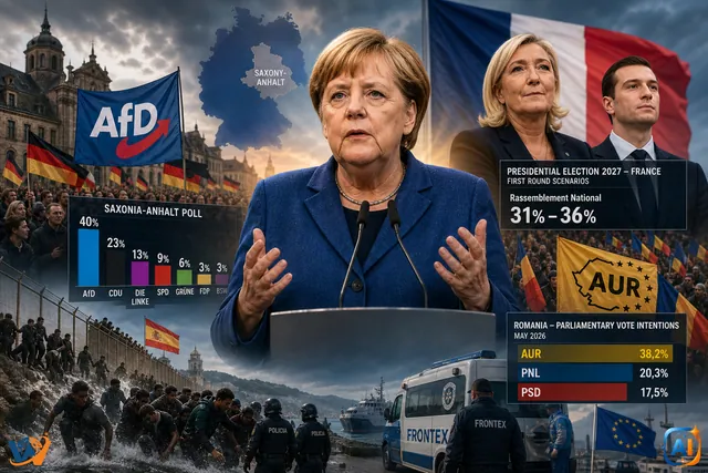 Dreapta radicală câștigă teren în Europa. Merkel avertizează