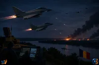 Drone lângă România: Eurofighter ridicate de urgență