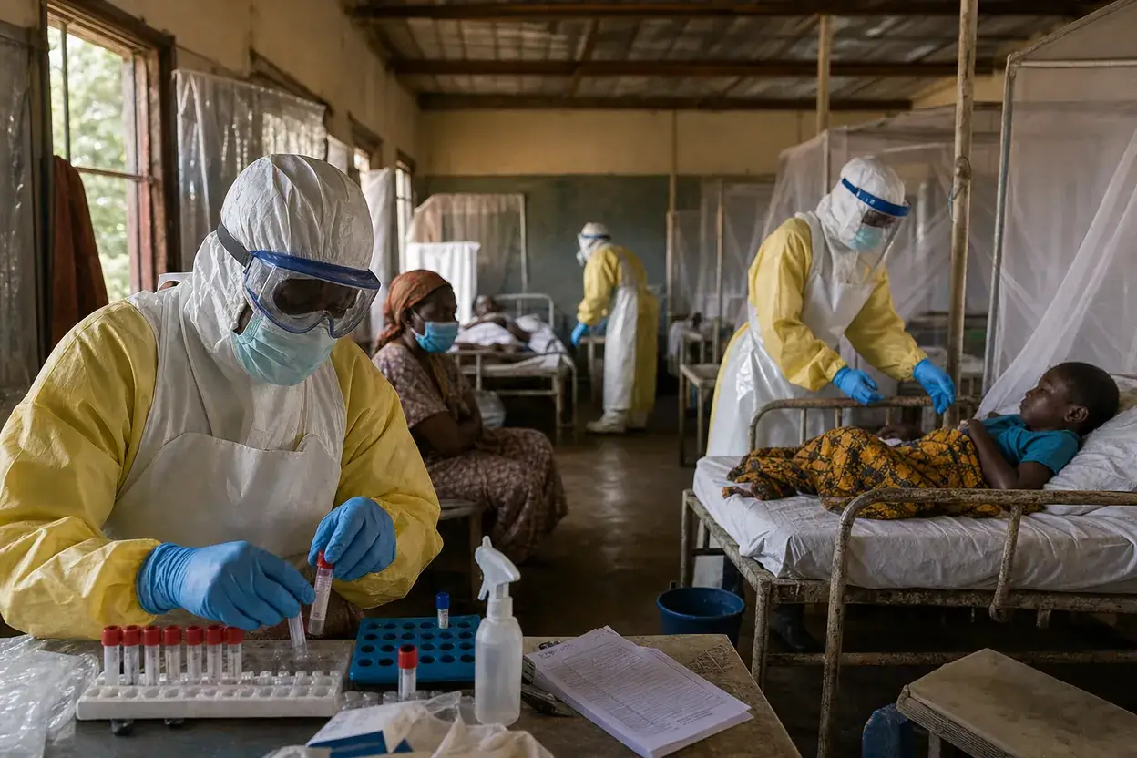 Ebola pune la încercare un spital din Congo
