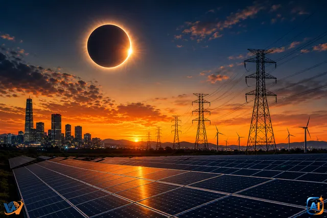 Eclipsa care va „stinge” aproape 10 GW de energie solară