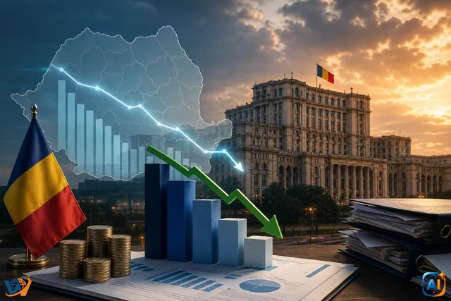 Economia României intră în corecție fiscală