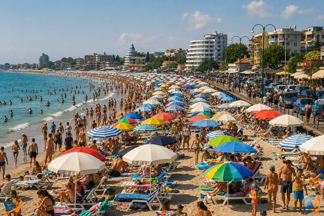 Eforie Nord explodează în plin sezon