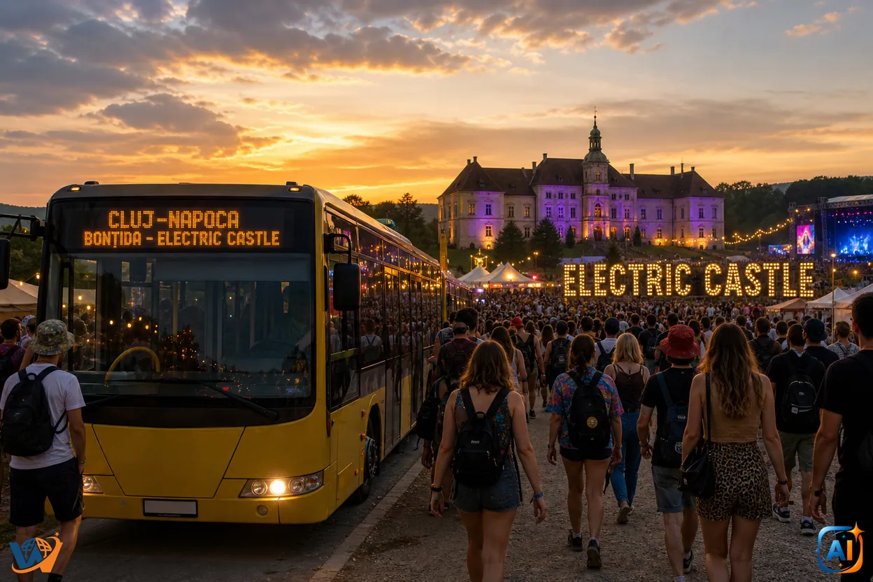 Electric Castle 2026 a început. Consilier local critică transportul spre Bonțida