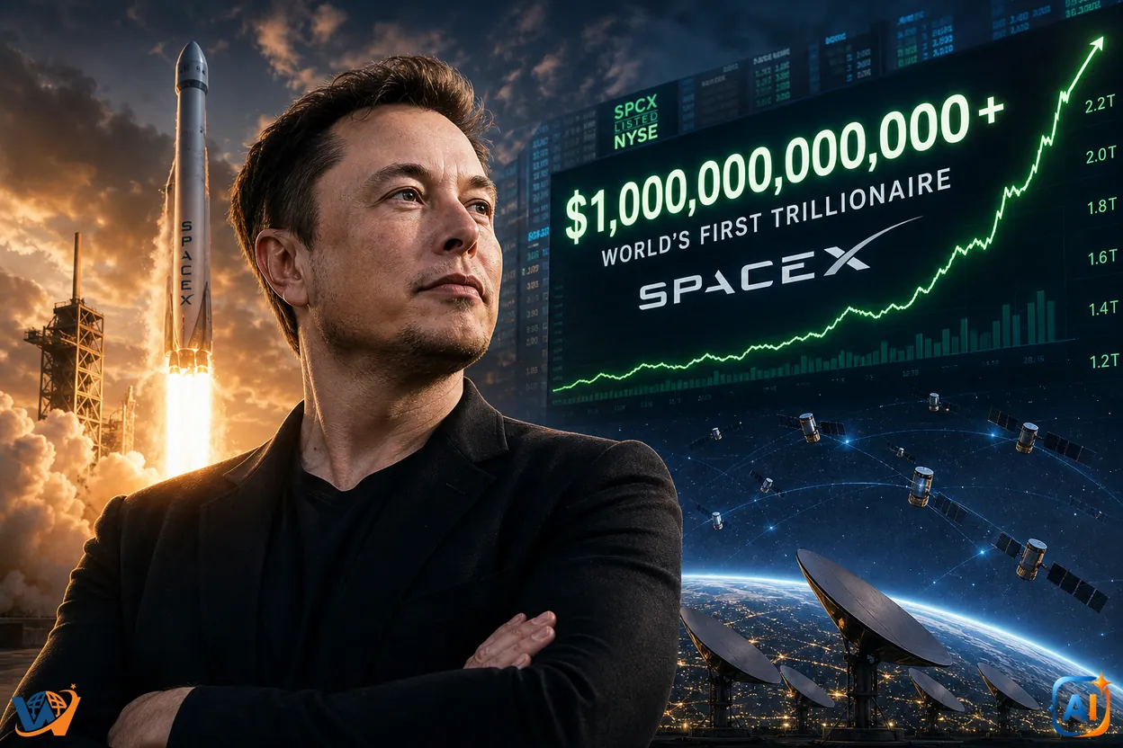Elon Musk devine primul trilionar al lumii