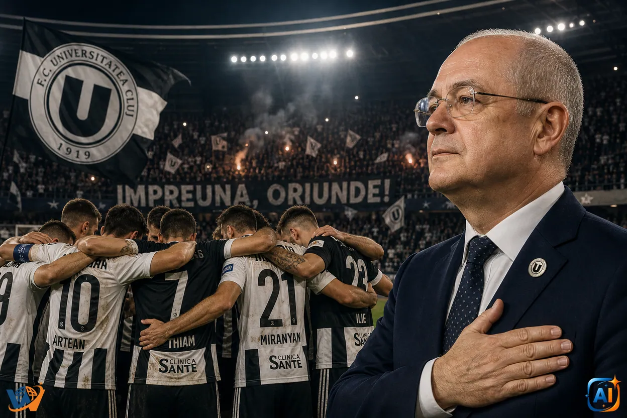 Emil Boc, mesaj pentru „U” Cluj după drama cu Dinamo Kiev