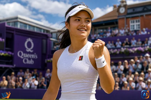 Emma Răducanu, finală mare înainte de Wimbledon
