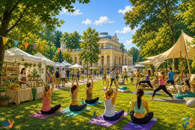 Parcul Central se transformă azi pentru Equilibrum Fest
