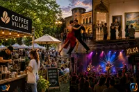 Evenimente în Cluj-Napoca azi, 15 august 2026: cafea, tango și artă