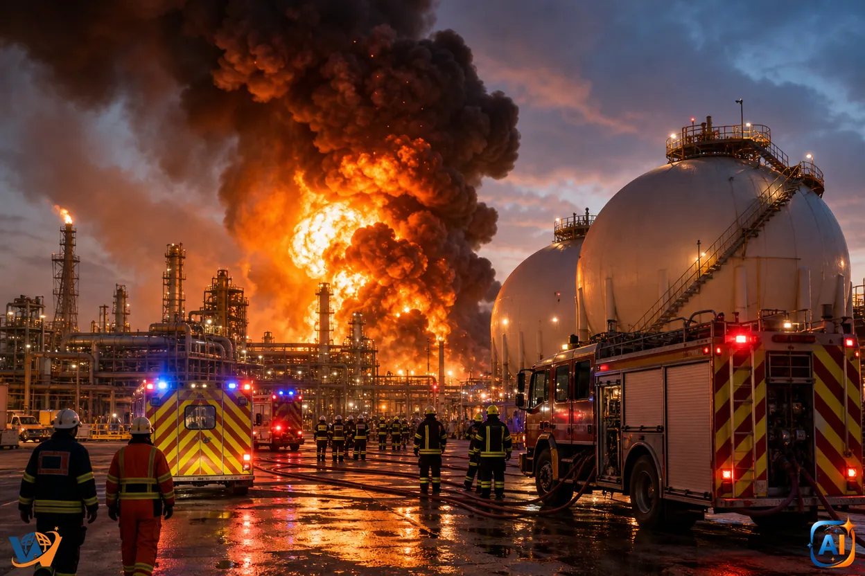 Explozie uriașă la terminalul LNG din Qatar