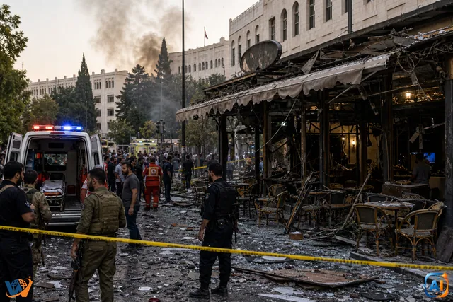 Explozie mortală într-o cafenea din Damasc