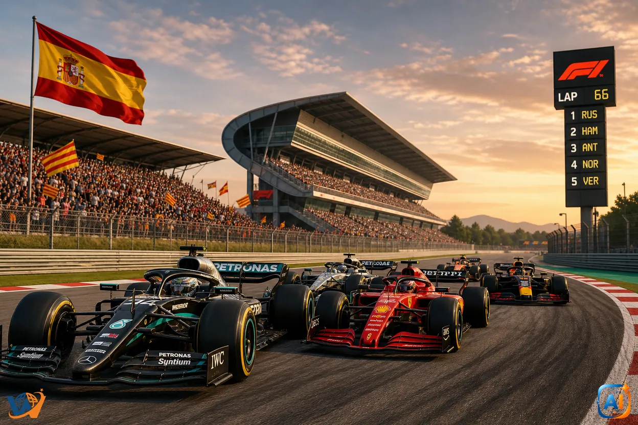F1 la Barcelona: ora cursei pentru România
