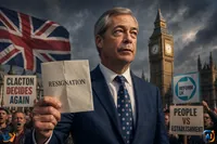 Farage demisionează ca parlamentar și cere vot din nou