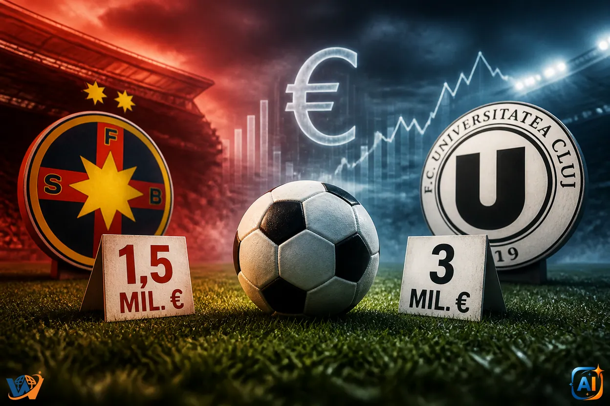 FCSB îl vrea pe Jovo Lukic, dar prețul complică transferul
