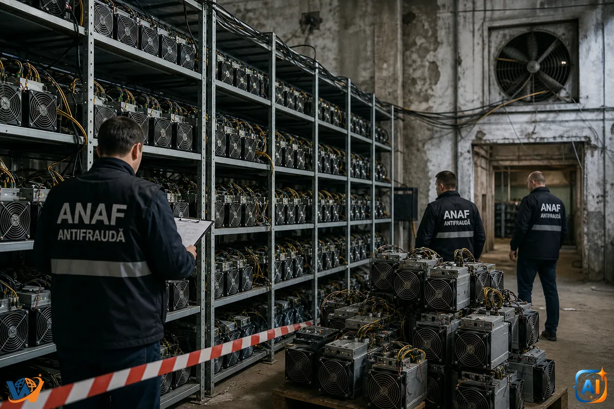 Fermă crypto clandestină, descoperită la Satu Mare