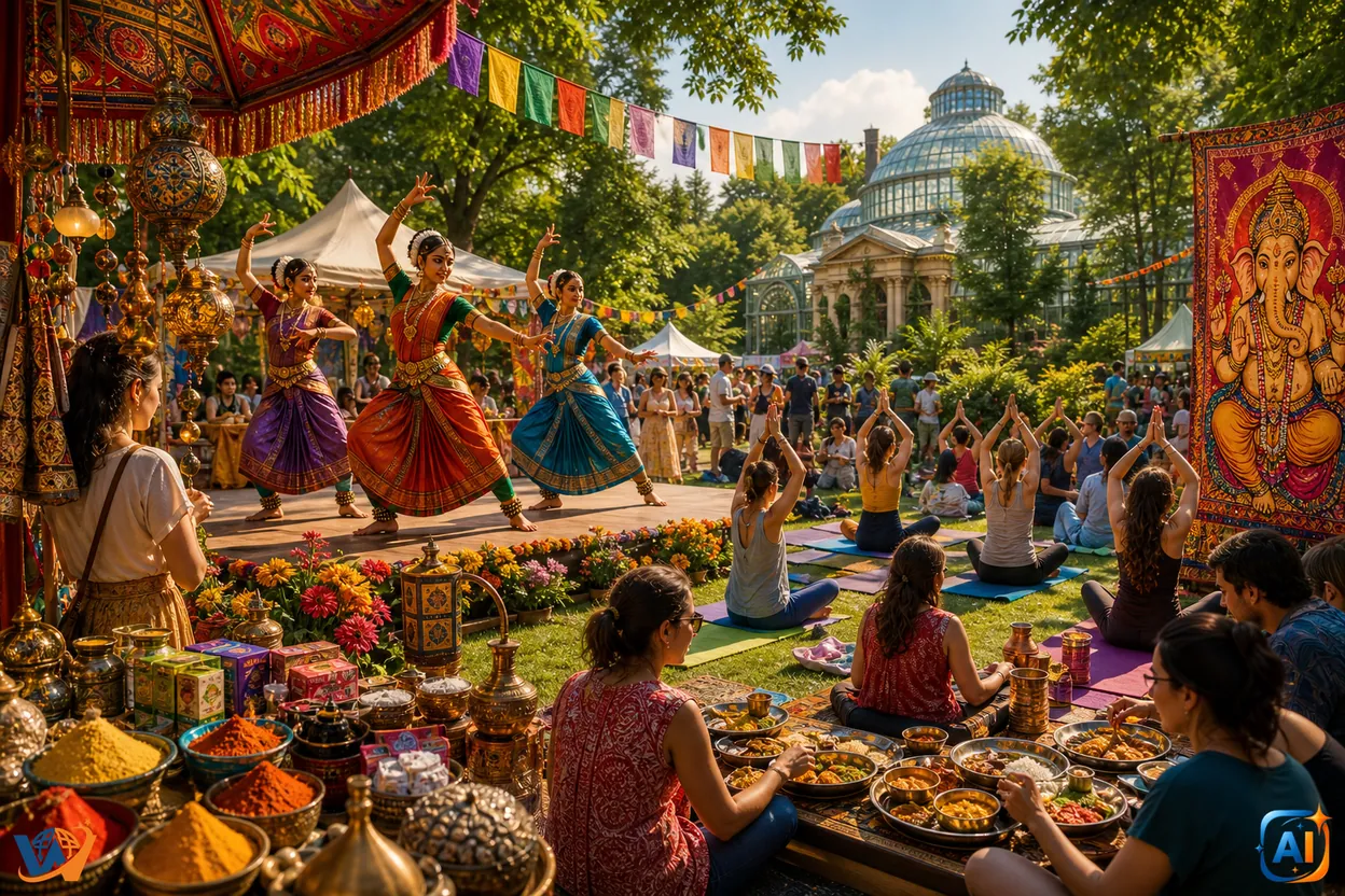India ajunge azi în Grădina Botanică din București