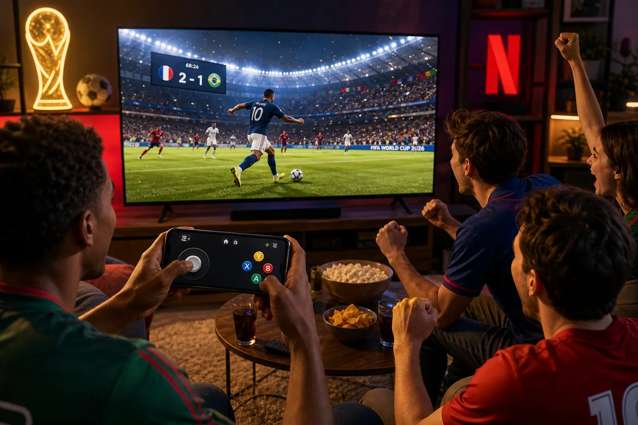 FIFA intră pe Netflix: fotbalul ajunge în sufragerie