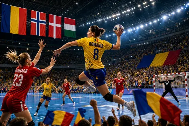 Handbal uriaș la București: vin Norvegia și Danemarca