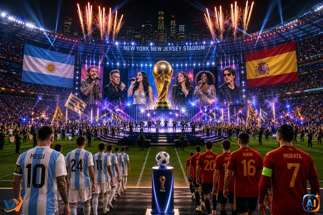Finala Cupei Mondiale 2026 începe cu un spectacol grandios. Urmează primul show din istoria competiției la pauza meciului
