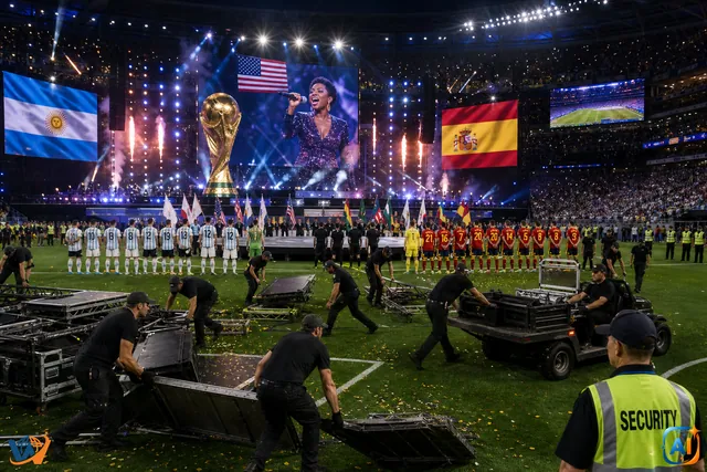 Finala Cupei Mondiale a început cu întârziere. Ceremonia FIFA a dat peste cap programul