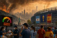 Finala Mondialului, amenințată de fumul incendiilor canadiene