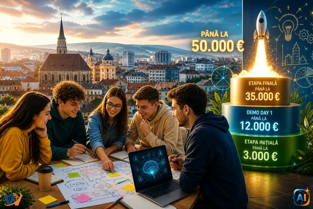 FIX Cluj 2026: înscrieri până pe 17 septembrie, finanțări de până la 50.000 de euro