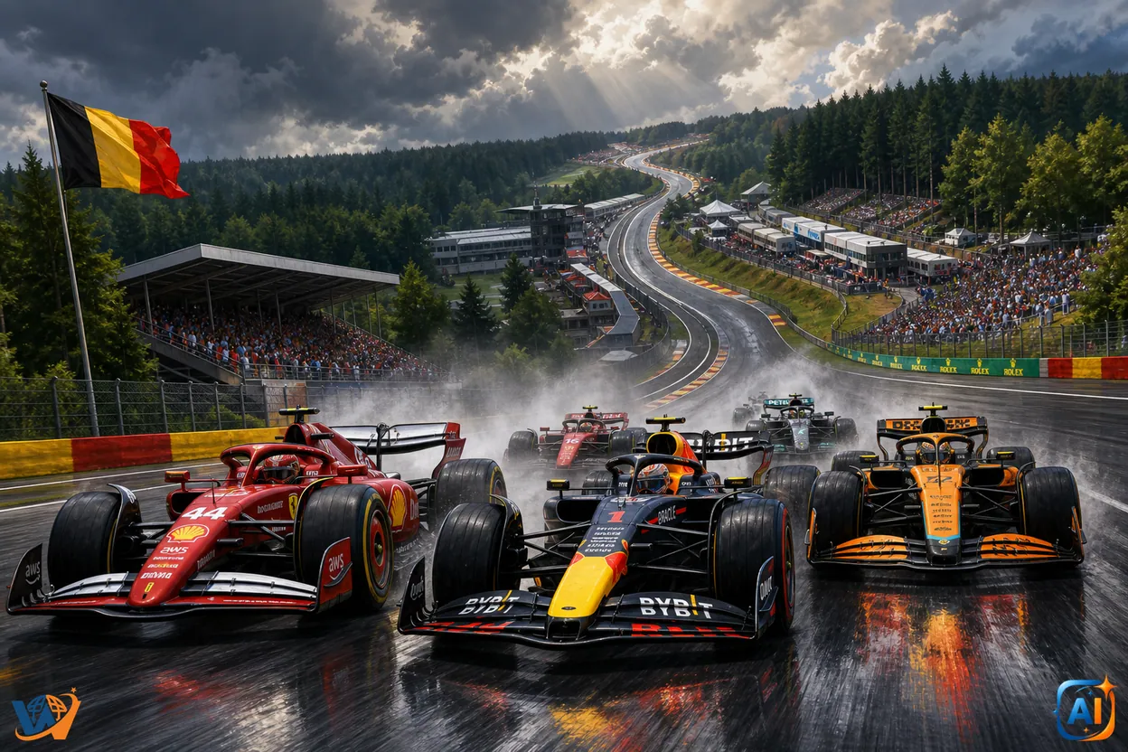 Formula 1 revine cu unul dintre cele mai spectaculoase weekenduri ale sezonului. Hamilton, Verstappen și McLaren se înfruntă la Spa