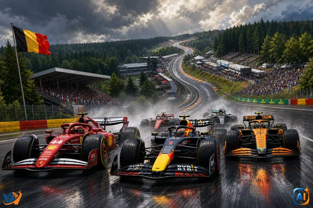 Formula 1 revine cu unul dintre cele mai spectaculoase weekenduri ale sezonului. Hamilton, Verstappen și McLaren se înfruntă la Spa